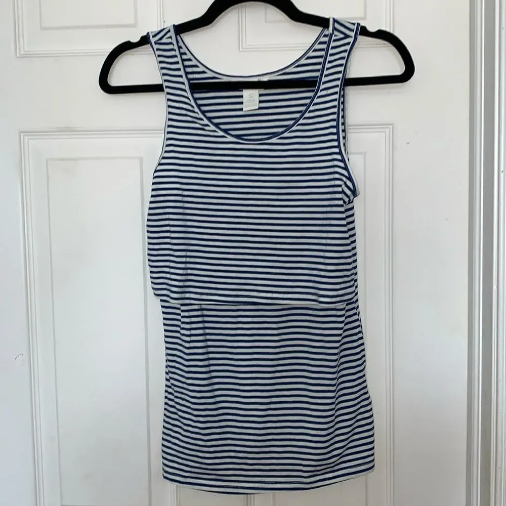 H&M Maternity Striped Tank Top